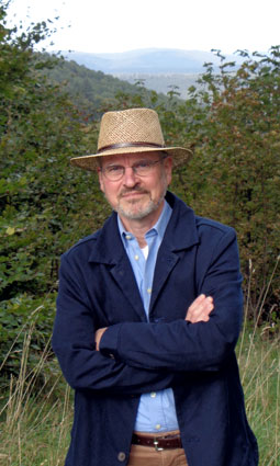 Kuenstler Knut Hofmann auf dem Taubensuhl, 2023 - Foto Christian Hofmann