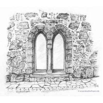 Bleistift auf Bristol, 15x15 cm